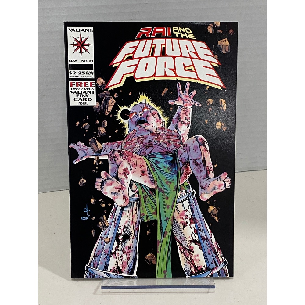 Valiant Comic Book Rai and the Future Force #21 May 1994